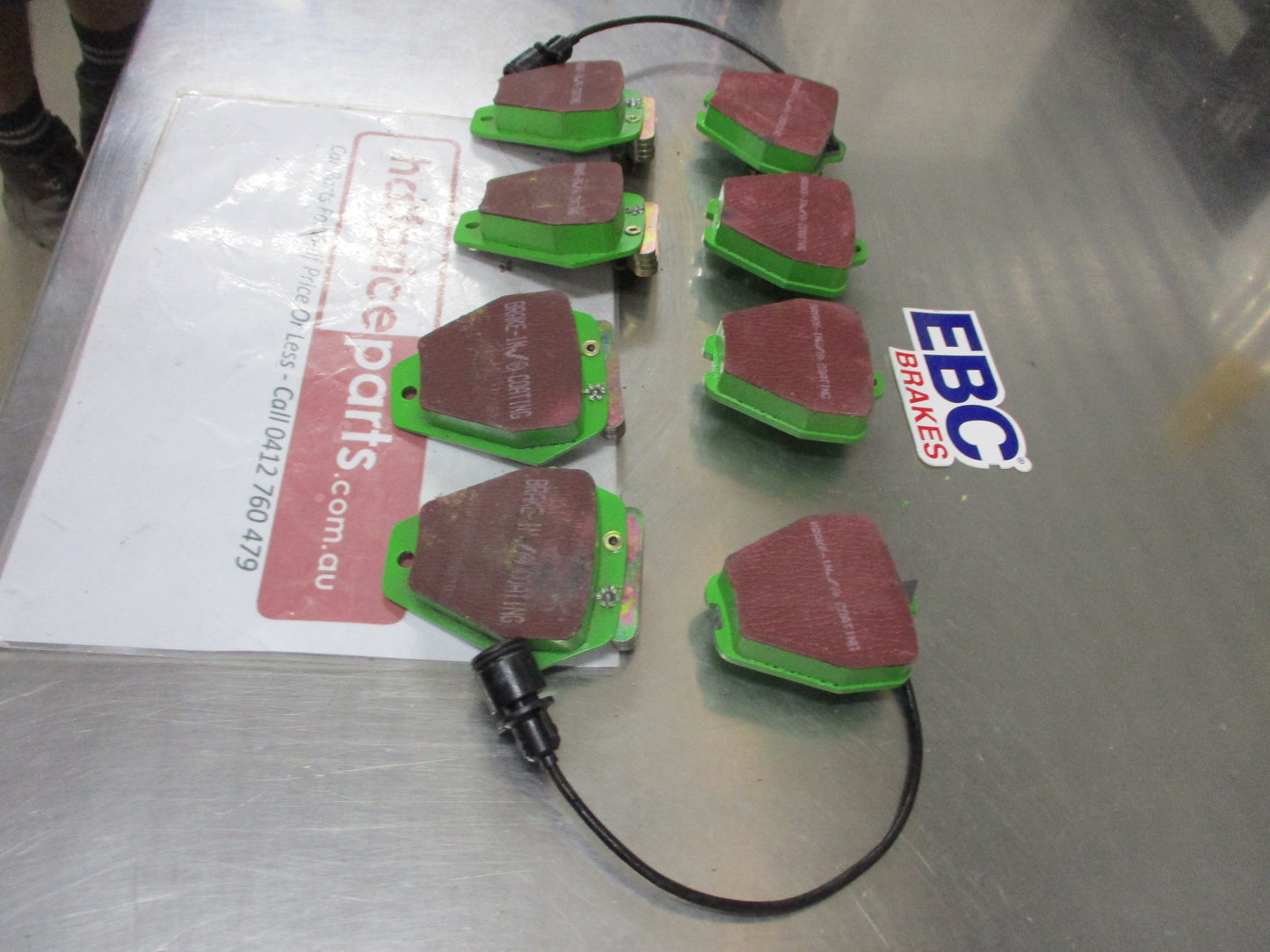 EBC Greenstuff Front Disc Brake Pad Set Suits Audi 100/A6/A8 New Part