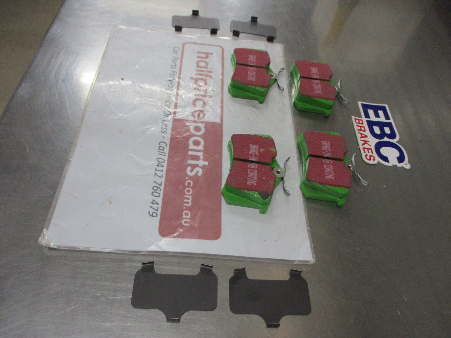 EBC Greenstuff Rear Disc Brake Pad Set Suits AUDI-Citroen-Fiat-Lancia-Peugeot-Seat-Skoda-VW New Part