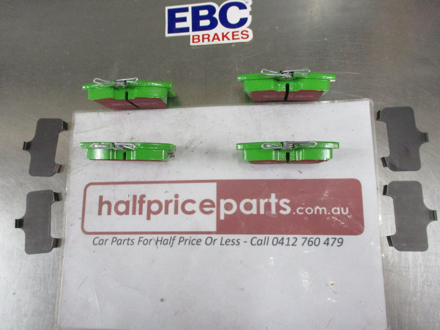 EBC Greenstuff Rear Disc Brake Pad Set Suits AUDI-Citroen-Fiat-Lancia-Peugeot-Seat-Skoda-VW New Part