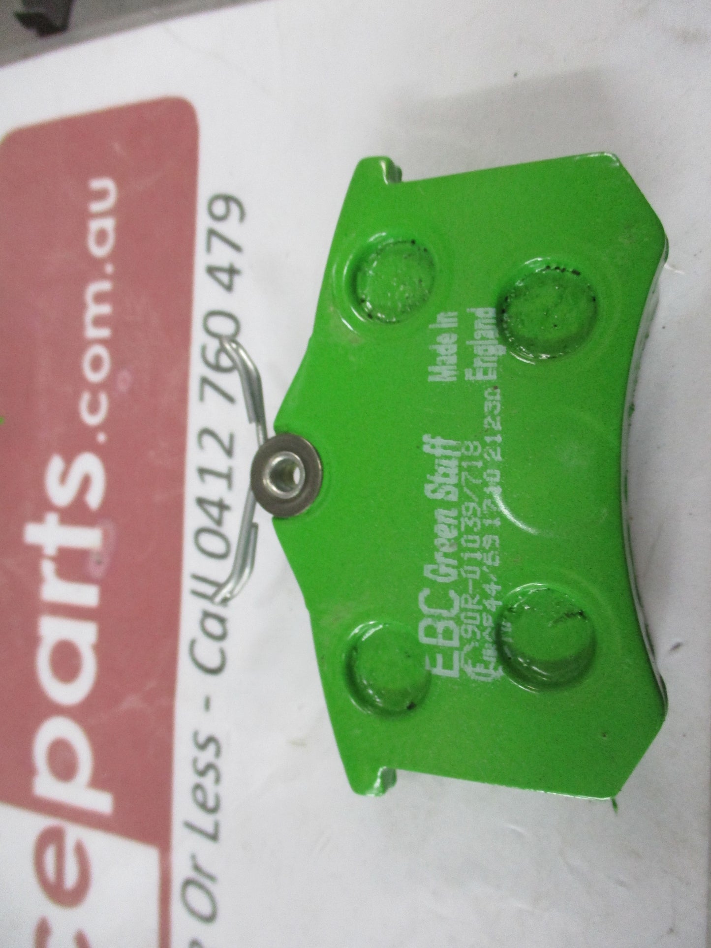 EBC Greenstuff Rear Disc Brake Pad Set Suits AUDI-Citroen-Fiat-Lancia-Peugeot-Seat-Skoda-VW New Part