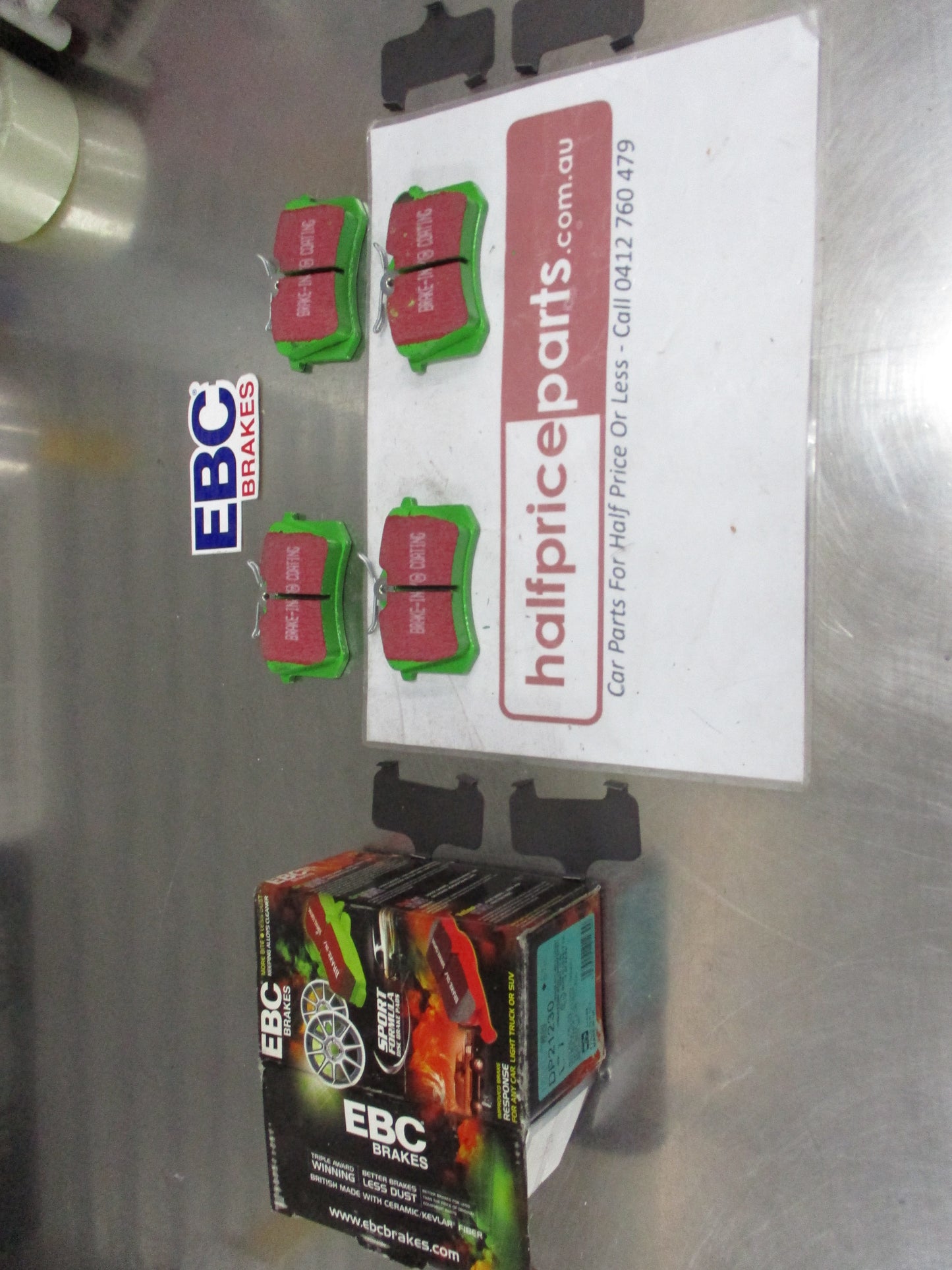 EBC Greenstuff Rear Disc Brake Pad Set Suits AUDI-Citroen-Fiat-Lancia-Peugeot-Seat-Skoda-VW New Part