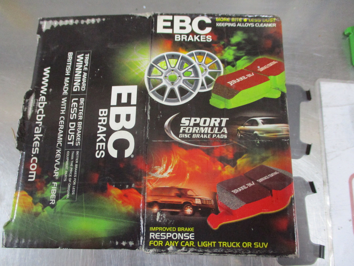 EBC Greenstuff Rear Disc Brake Pad Set Suits AUDI-Citroen-Fiat-Lancia-Peugeot-Seat-Skoda-VW New Part