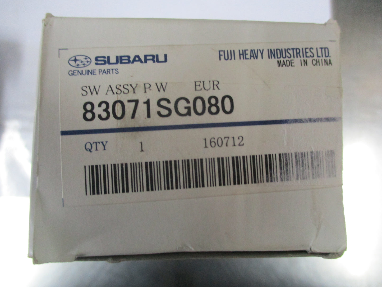 Subaru Forester Genuine Drivers Power Window / Door Master Control Switch New Part