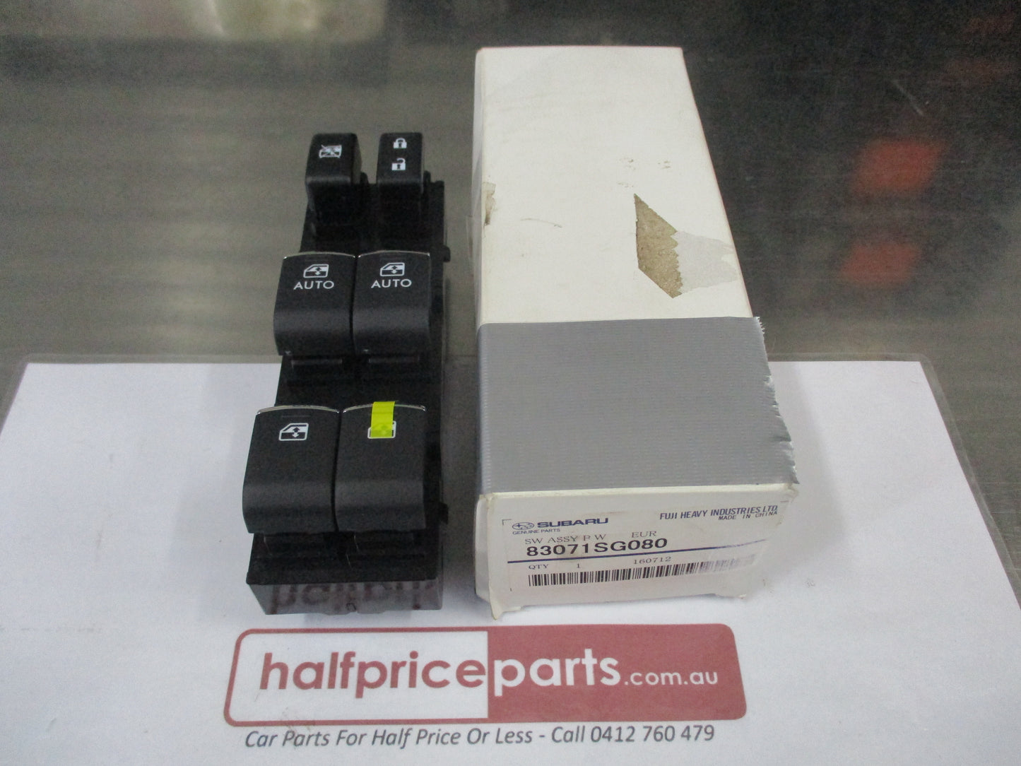 Subaru Forester Genuine Drivers Power Window / Door Master Control Switch New Part