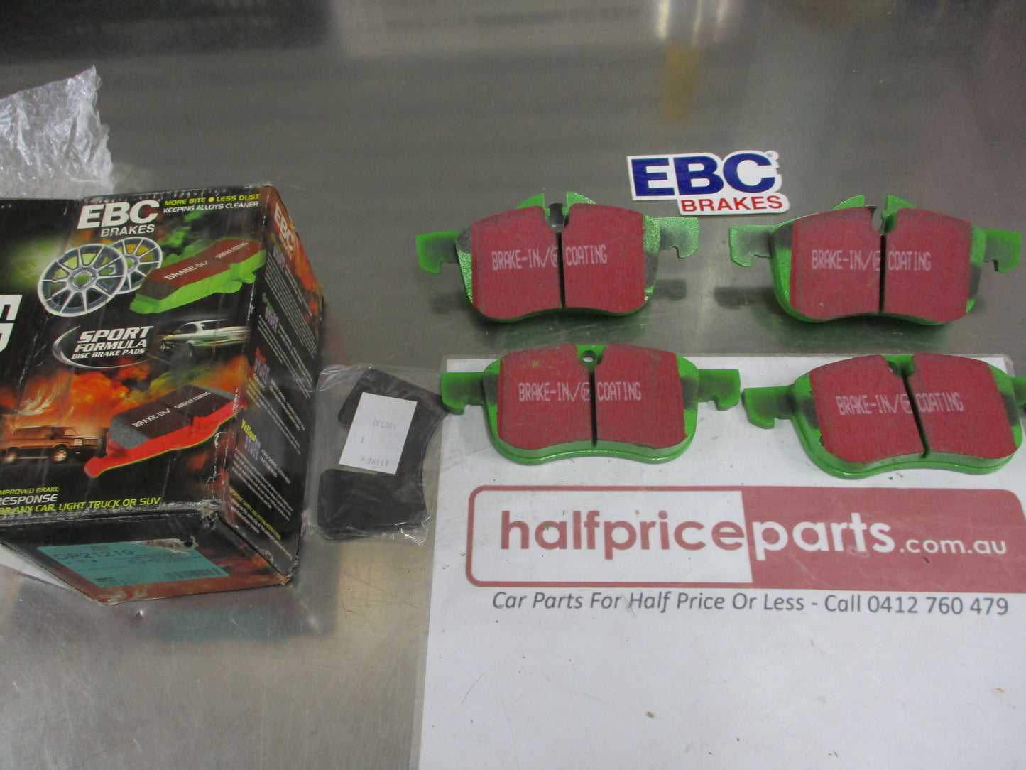 EBC Greenstuff Front Disc Brake Pad Set Suits MG 6-ZT/Rover 75-75I New Part