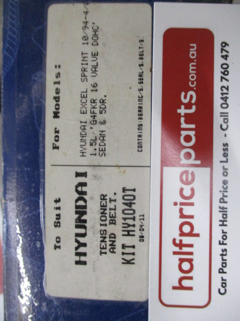 CBC Timing Belt Tensioner Kit Suits Hyundai Excel Sprint - New Part