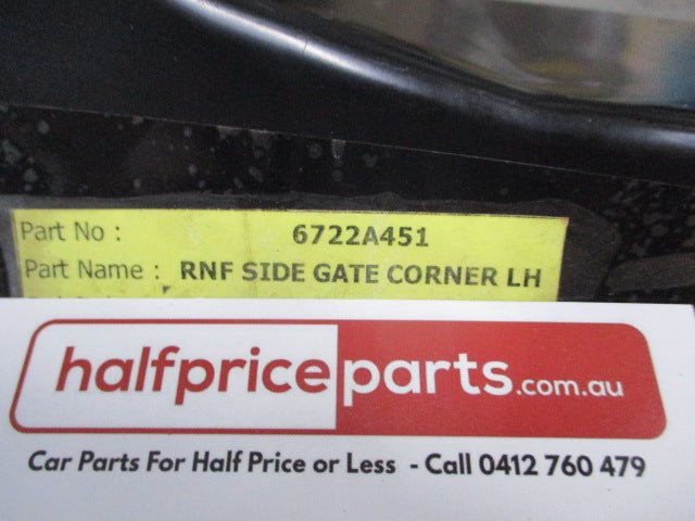 Mitsubishi Triton Genuine Left Hand Rear Body Floor Reinforcement New Part
