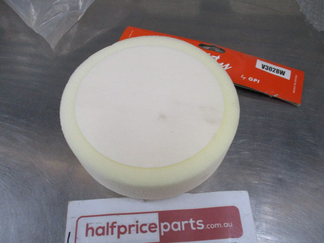 GPI Velocity 150MM Foam Pad Velcro- White - New Part