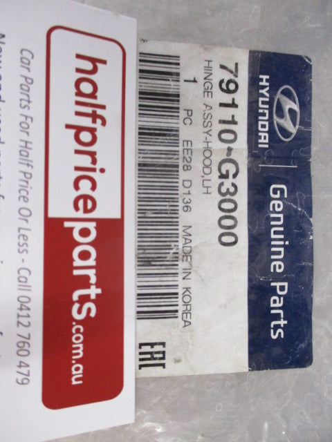 Hyundai Elantra Genuine Left Hand Bonnet Hinge Assembly New Part