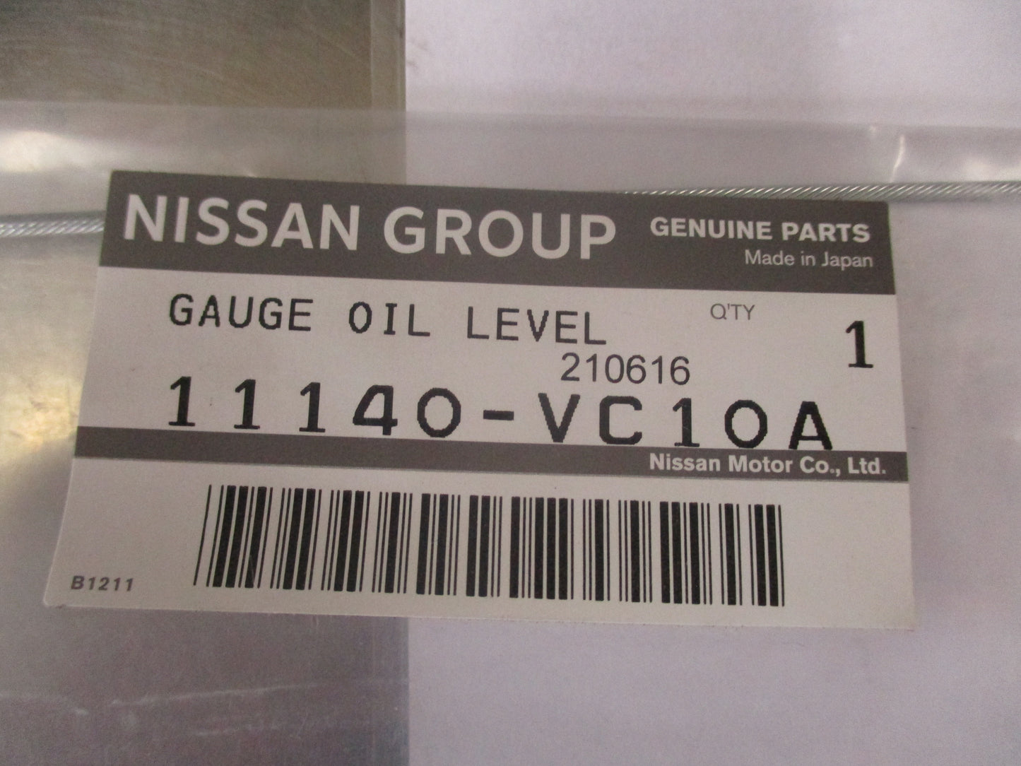 Nissan Patrol GU Y61 ZD30-DDTi Genuine Oil Level Dipstick New Part