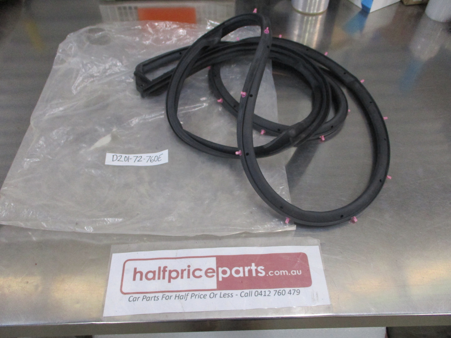 Mazda 121 Genuine Right Hand Rear Door Weatherstrip Rubber New Part