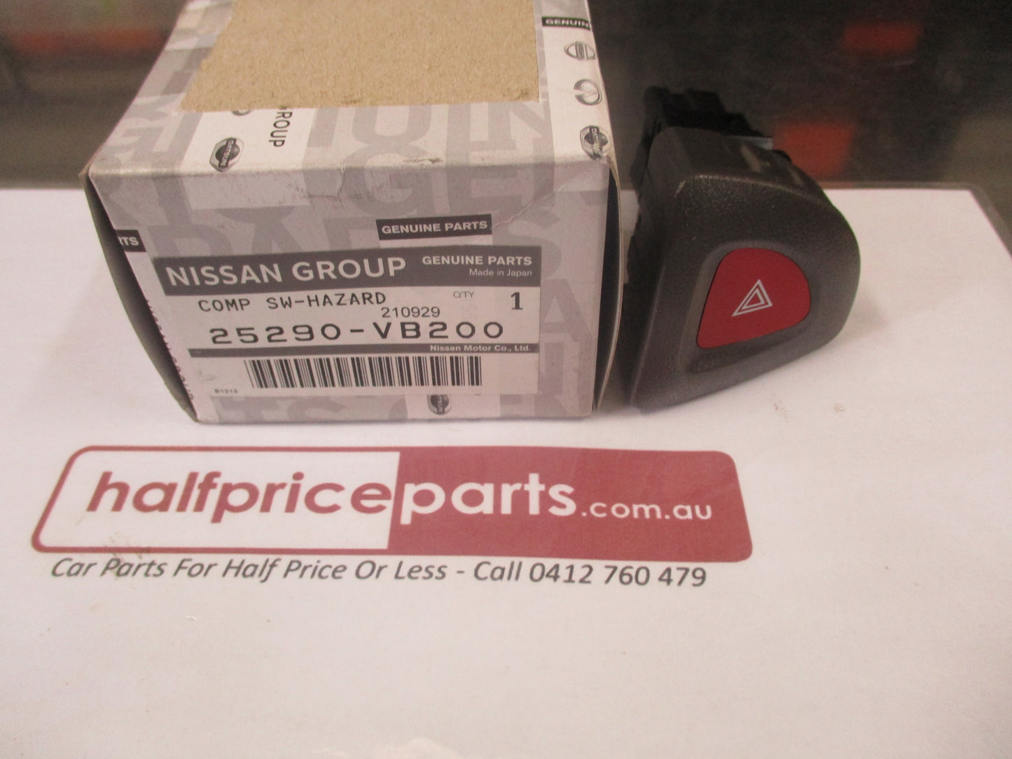 Nissan Patrol Y61 Genuine Hazard Light Switch New Part