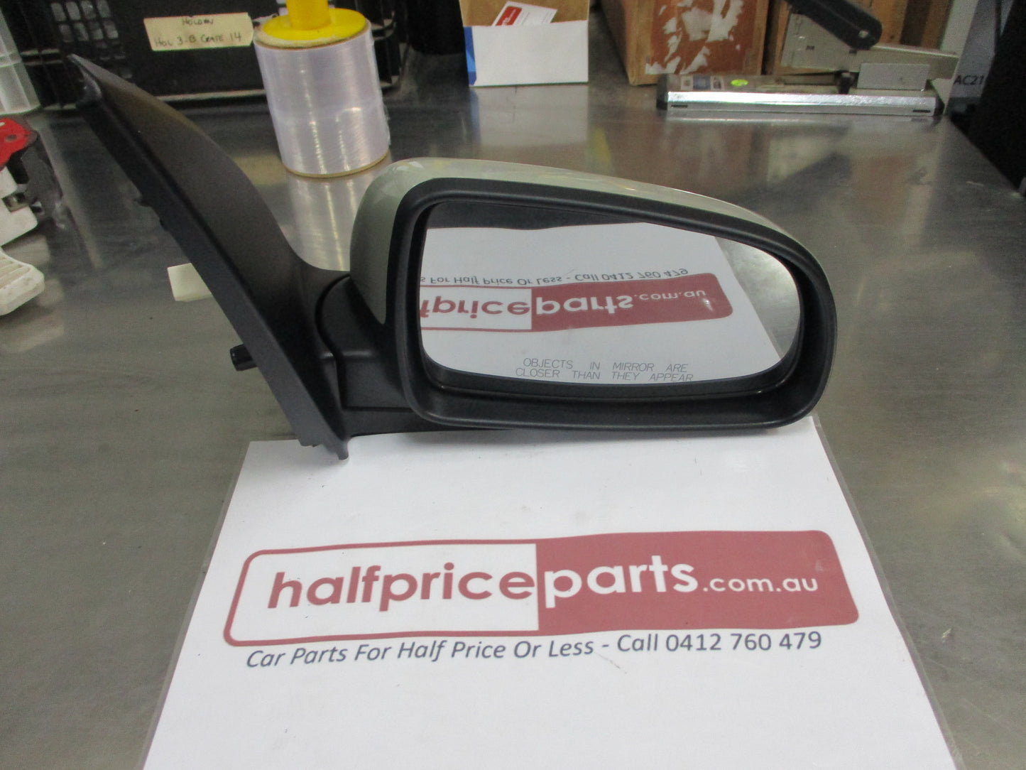 Holden Barina Genuine Right Hand Front Mirror Assy ( Unpainted) New Part