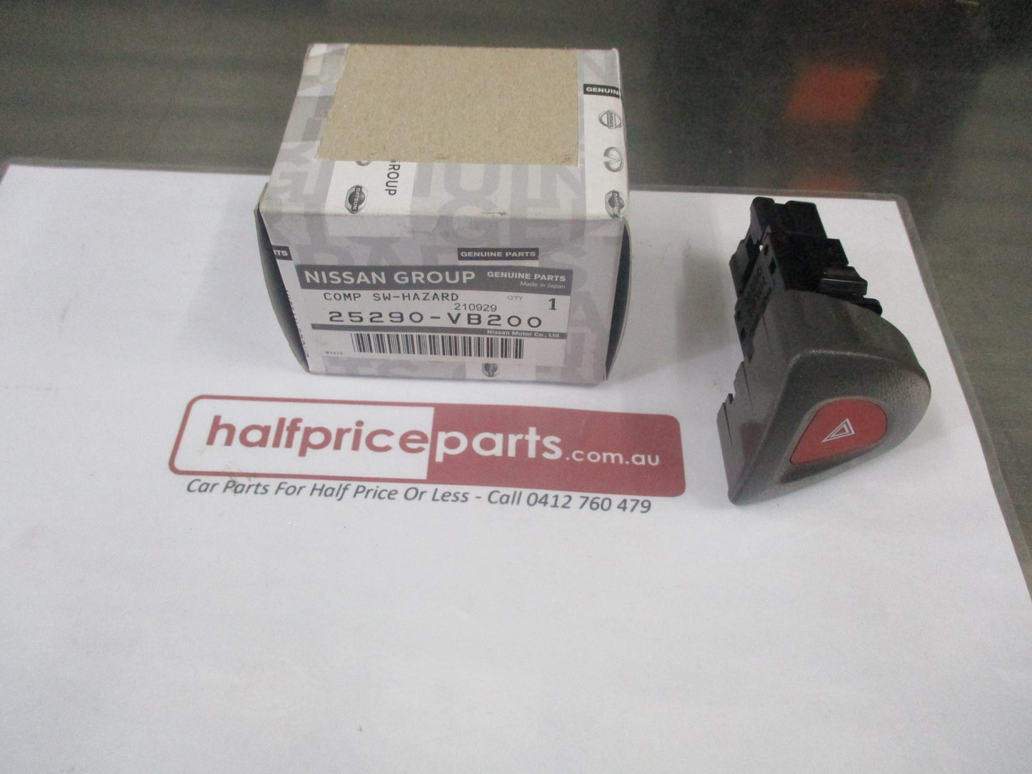 Nissan Patrol Y61 Genuine Hazard Light Switch New Part