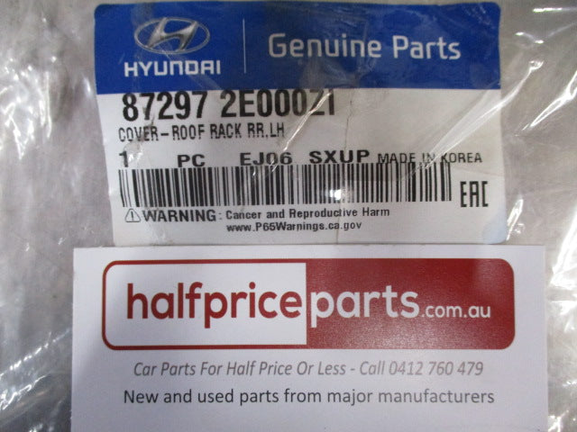 Hyundai Tucson Genuine Left Hand Rear Roof Rack Cover New Part