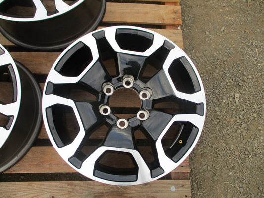 Toyota Hilux SR5 Genuine Set 5 Alloy Wheels No Center Cap Used Part VGC