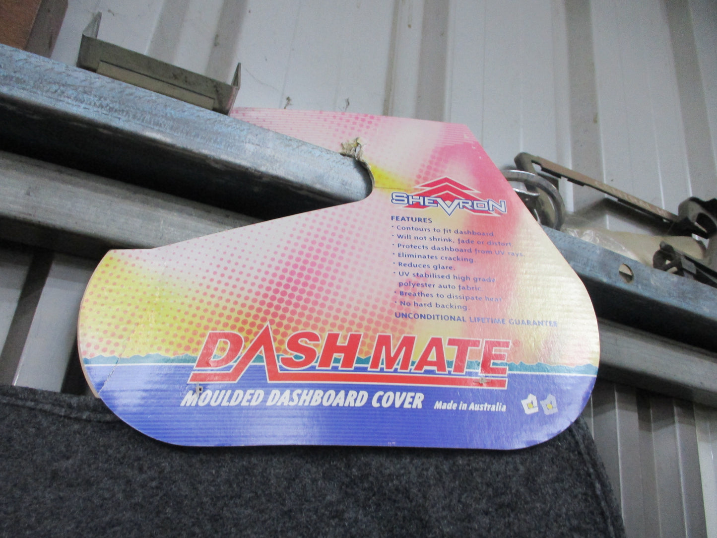 Shevron Dash Mat (Grey) Suits Holden VE Commodore Sedan/Wagon New Part