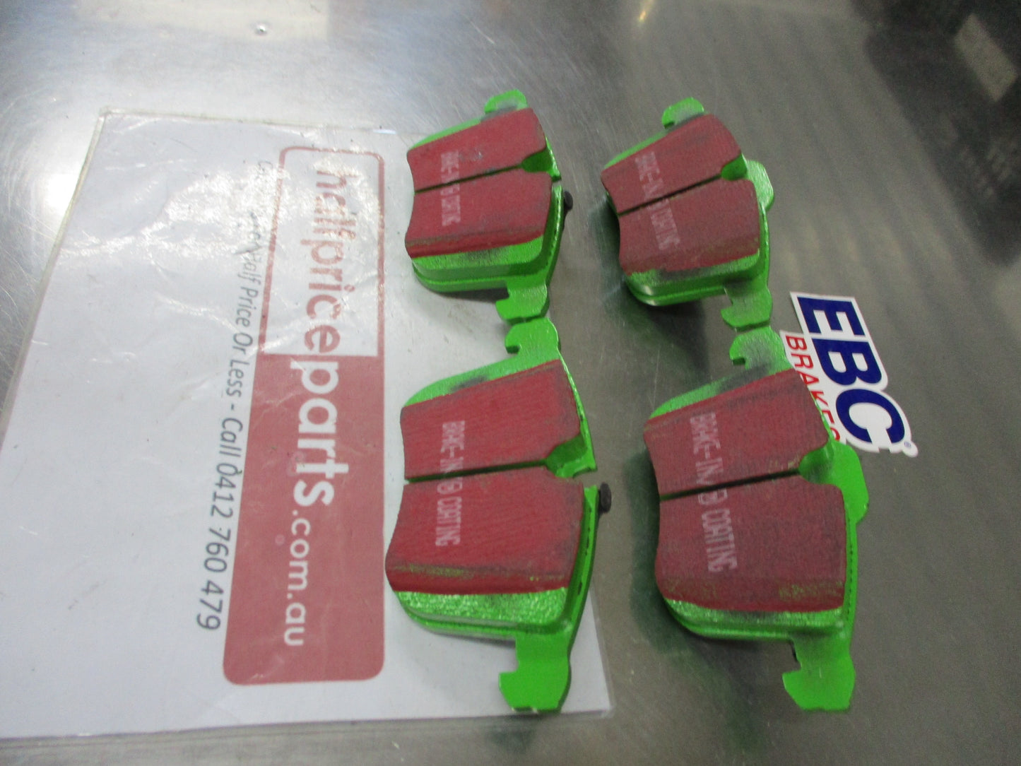 EBC Greenstuff Front Disc Brake Pad Set Suits Holden Vectra-C/SAAB 9-3 New Part