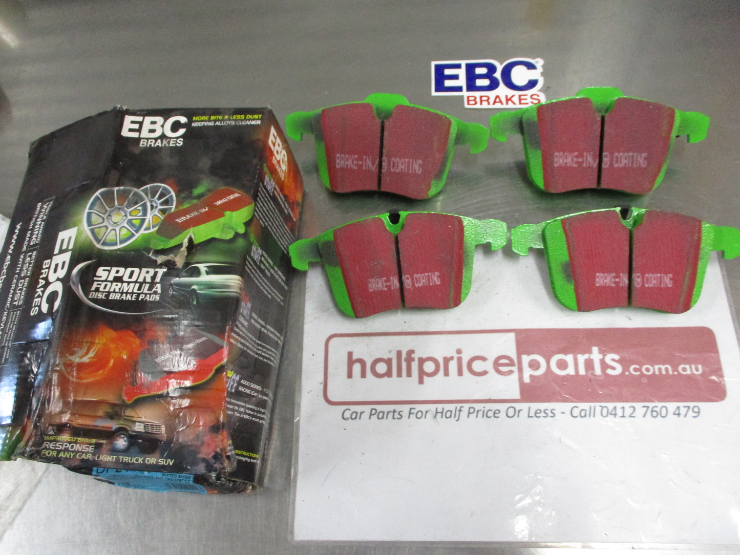 EBC Greenstuff Front Disc Brake Pad Set Suits Holden Vectra-C/SAAB 9-3 New Part
