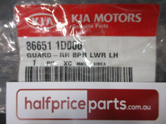 Kia Rondo Genuine Left Hand Rear Lower Bumper Scuff Guard New Part