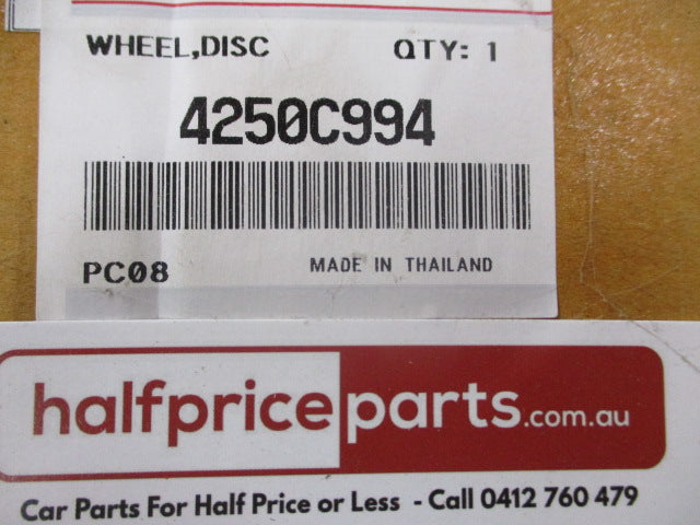 Mitsubishi MQ Triton Genuine Alloy 16 X 7 Wheel New Part