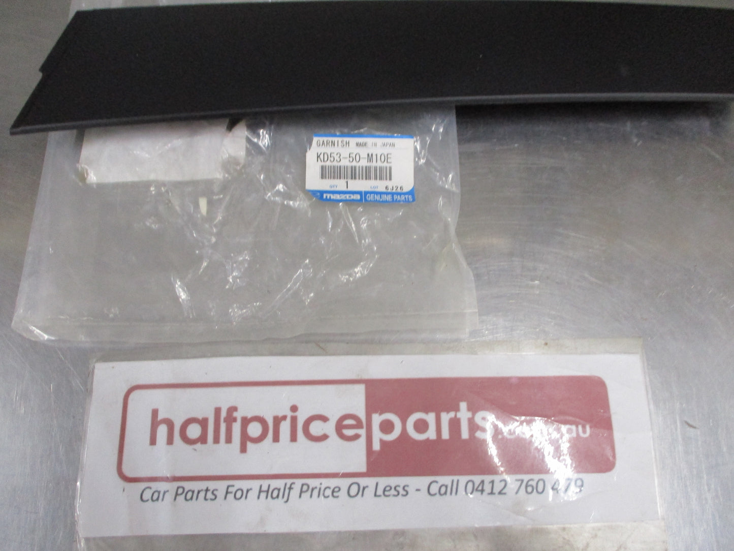 Mazda CX-5 Genuine Front Right Hand Door B-Pillar Outer Trim New Part