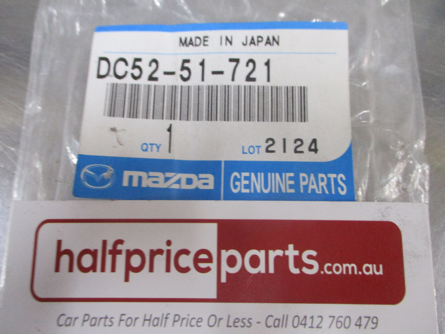 Mazda 121 Genuine Rear Tail Gate /Boot Decal New Part