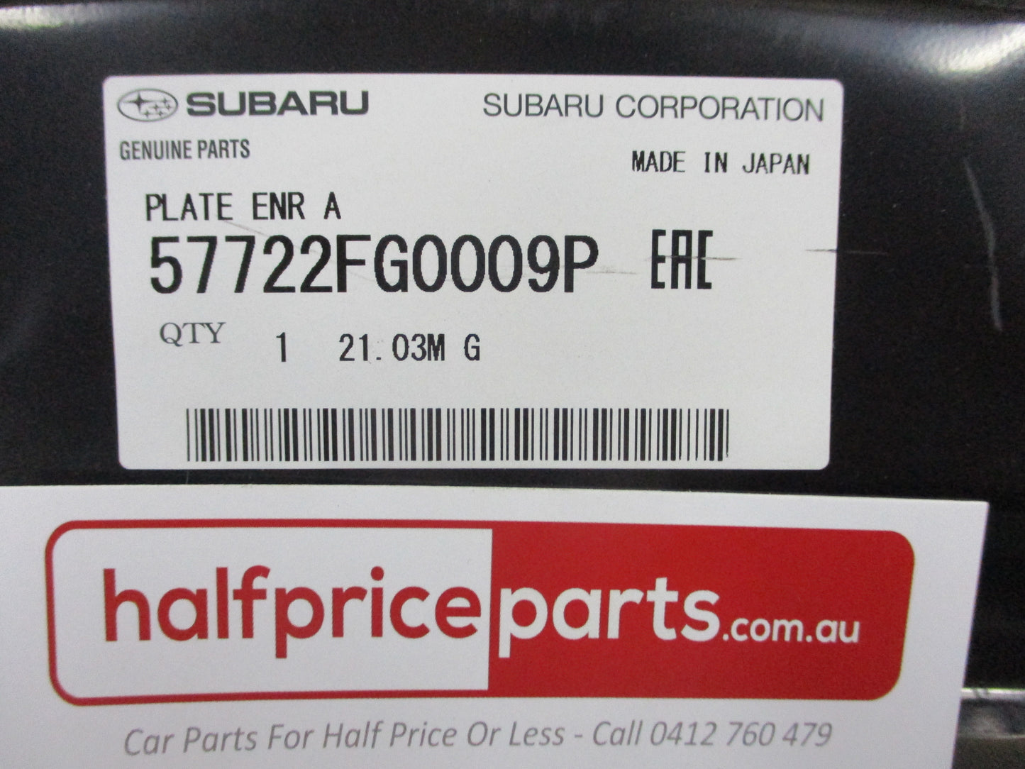 Subaru WRX-STI Genuine Front Bumper Absorber New Part