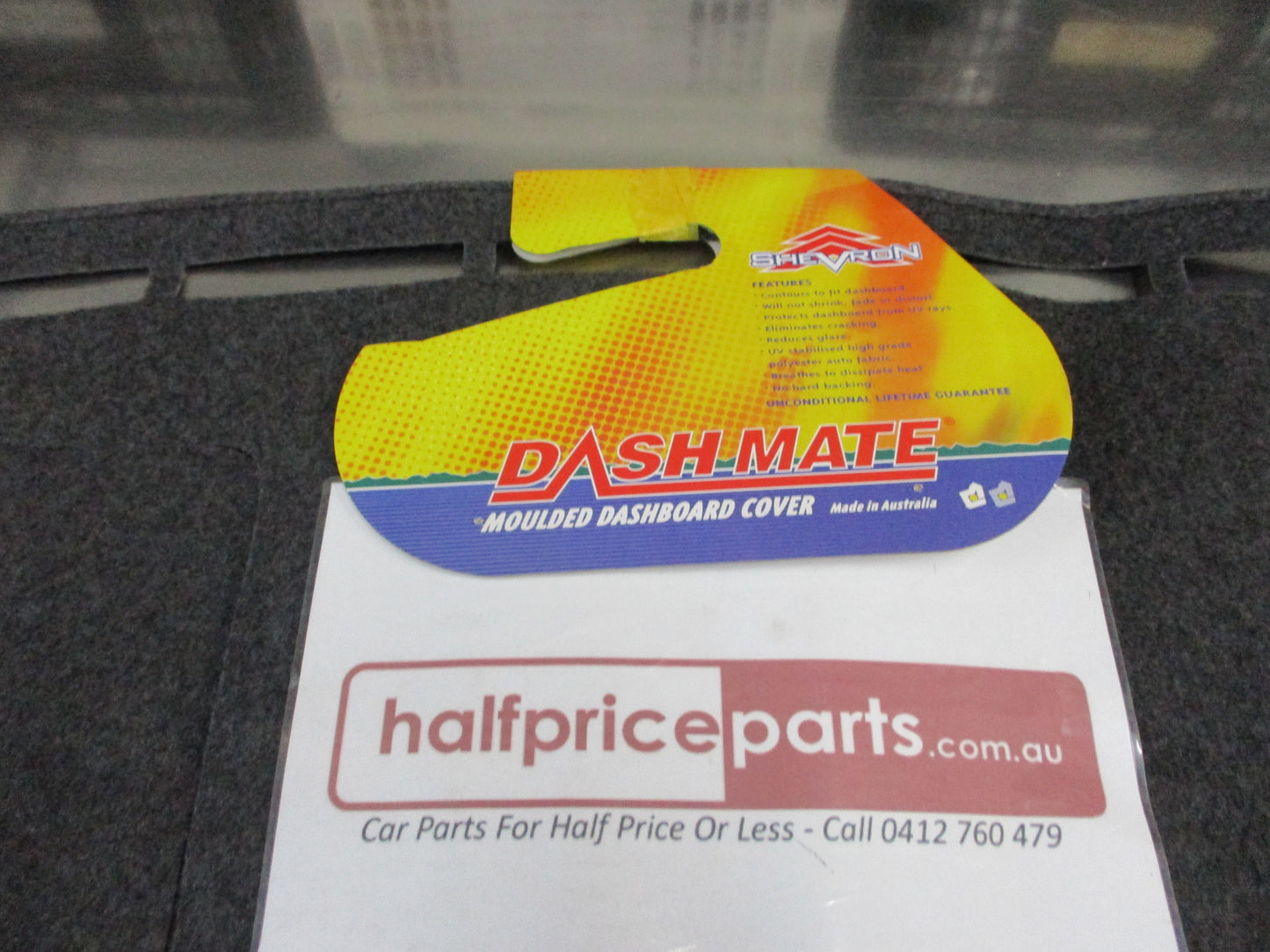 Shevron Dash Dash Mat Coal In Colour Suits VW Polo AW New Part