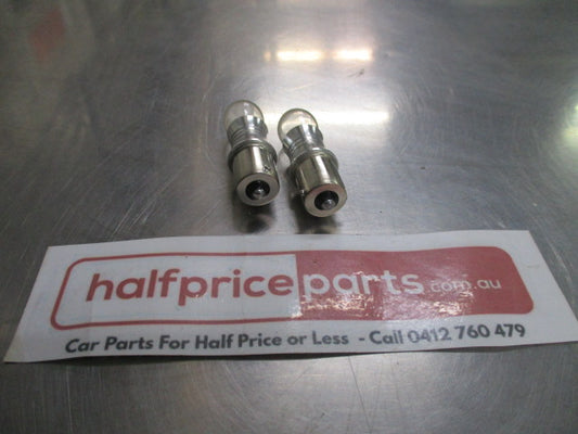 Low Voltage Red 5W 12/24V LED Light Bulb Pair - New Part