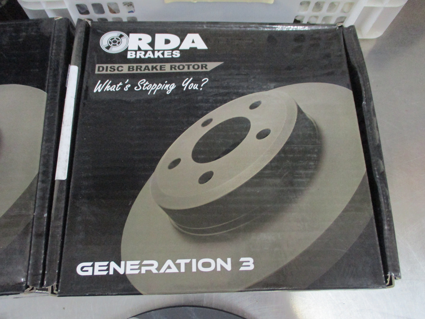 RDA Front Disc Brake Rotors (Pair) Slotted-Dimpled Suits Suzuki Alot Hatch SS-80V New Part
