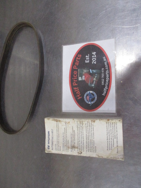 Hyundai Accent Genuine Multi V-Ribbed Belt New Part