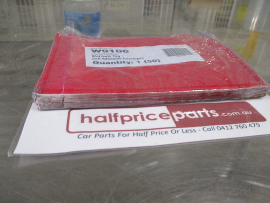 Self Adhesive Envelopes/Pouches x50 - New