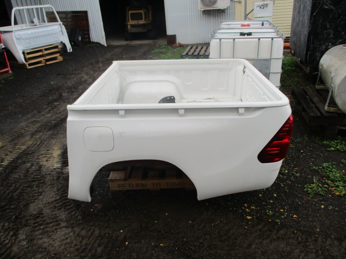 Toyota Hilux SR Dual Cab Genuine J-Deck Tub With Tail Lights New Part