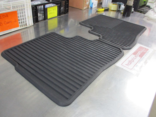 Holden Barina Spark Genuine Heavy Duty Rear Rubber Mats New Part