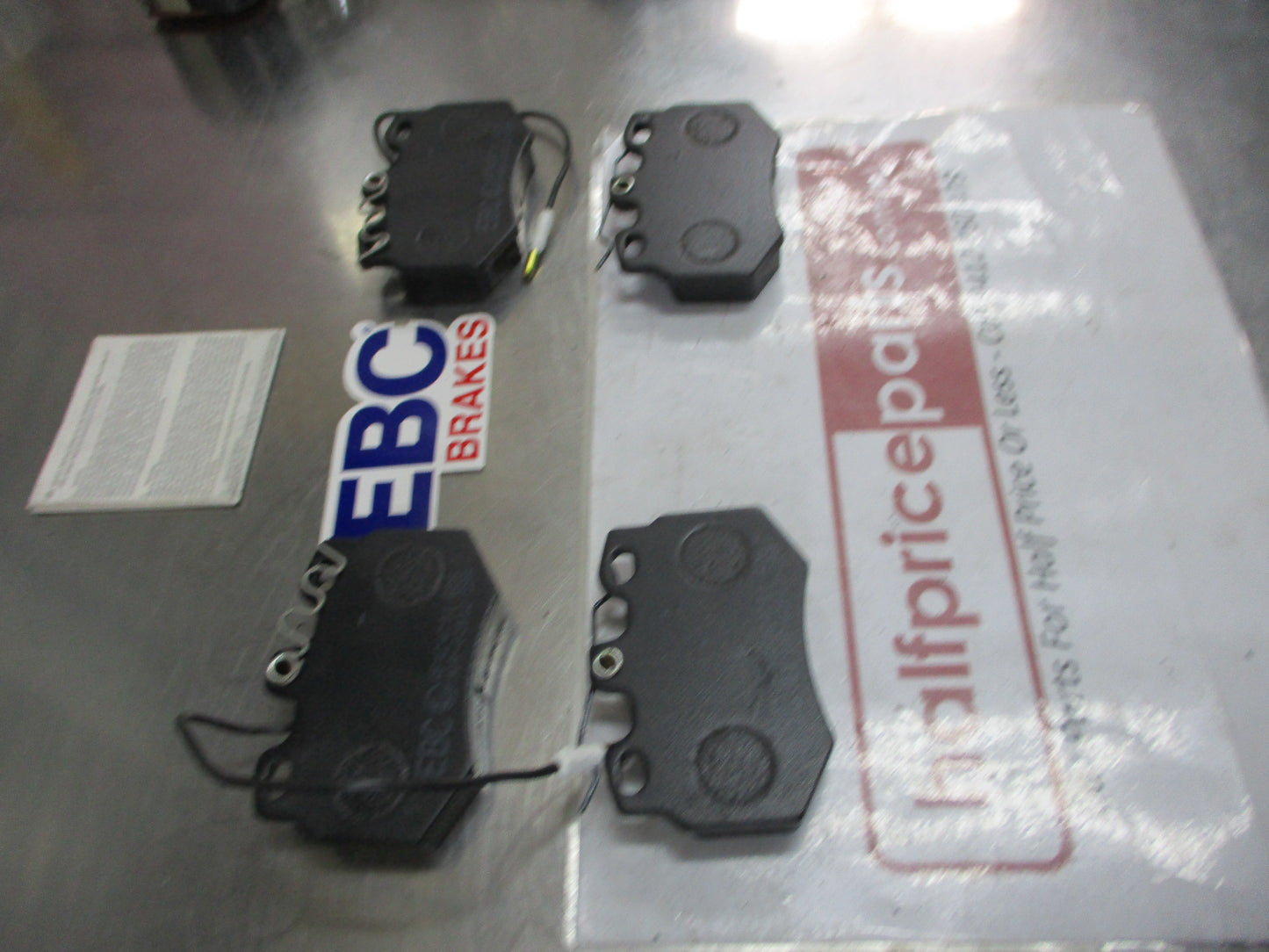 EBC Front Disc Brake Pad Set Suits Peugeot 106 New Part