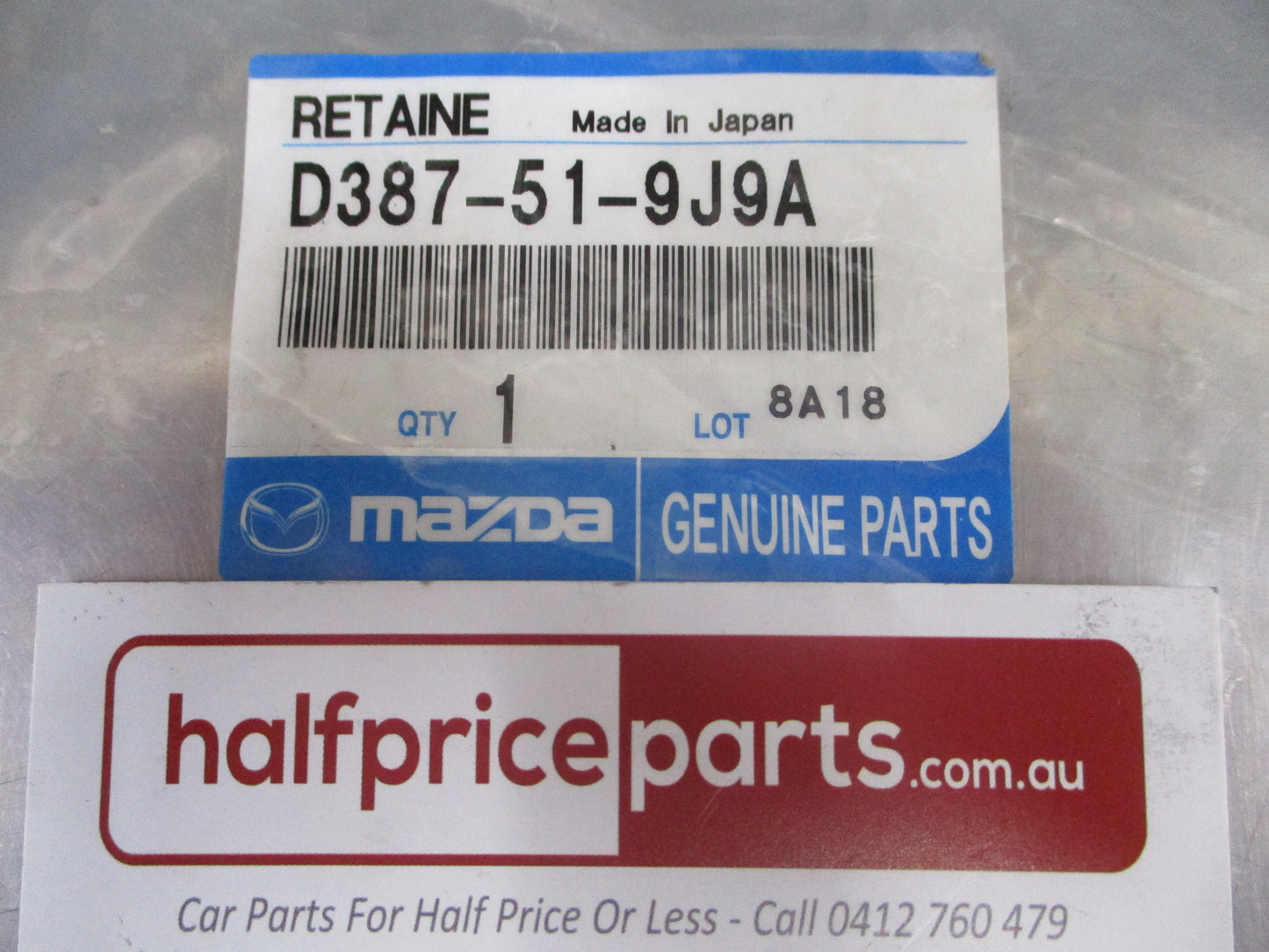 Mazda 2 Genuine Left Front Bumper Retainer Spoiler Holter New Part