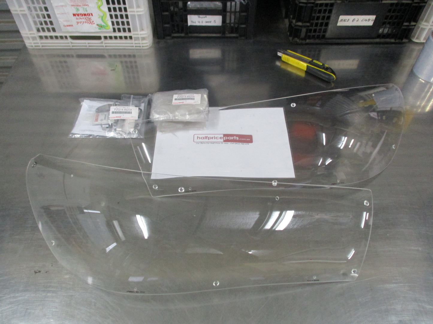 Toyota Hilux Genuine Halogen Headlight Protectors New Part