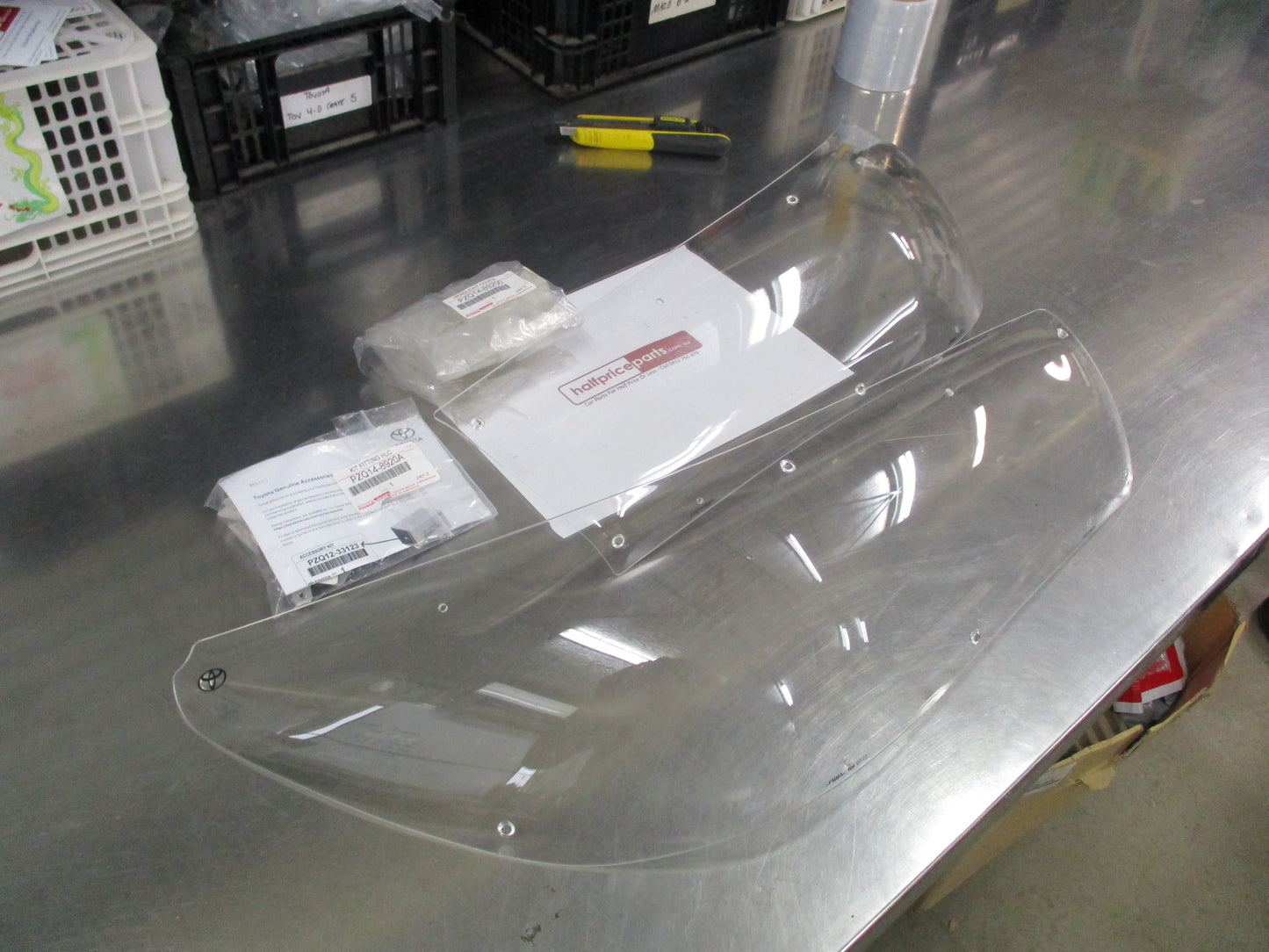 Toyota Hilux Genuine Halogen Headlight Protectors New Part