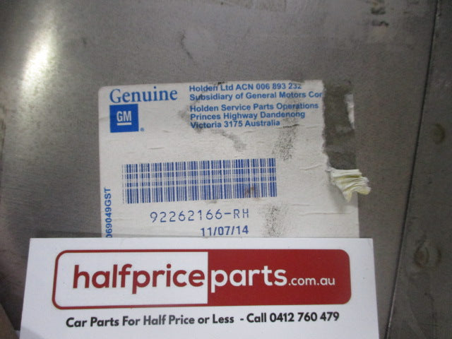 Holden VF SSV/Redline Commodore Genuine Right Hand Rear Muffler With Stainless Steel Tips New Part