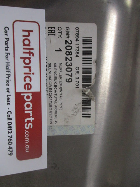 Holden Captiva C140 Genuine Rear Muffler With Tail Pipe New Part