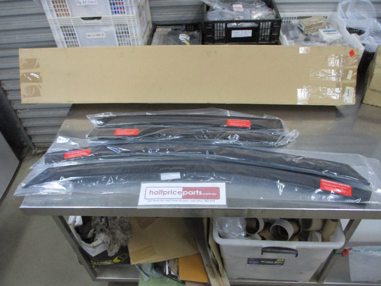 Holden Astra BK Hatch Genuine Smoked Slimline Weather Shields Set Of 4 Kit New Part