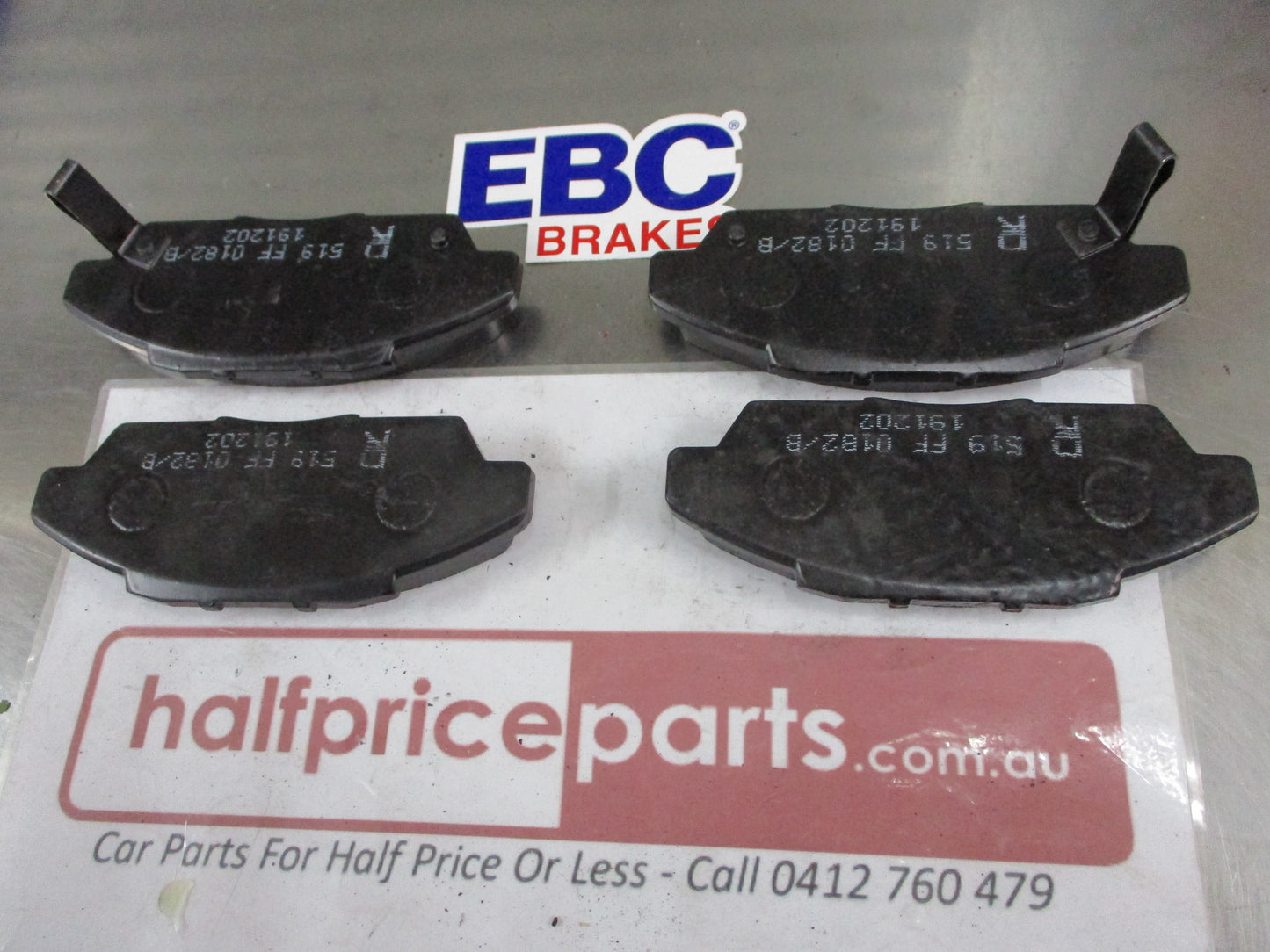 EBC Front Disc Brake Pad Set Suits Honda Accord New Part