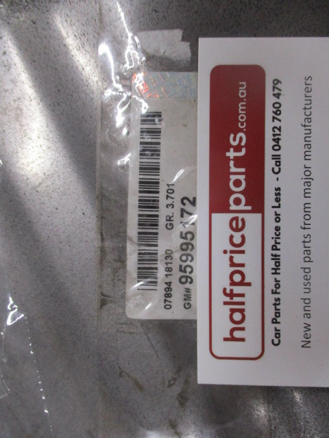 Holden Captiva L26 Genuine Left Hand Rear Muffler Assembly With Chrome Tip New Part