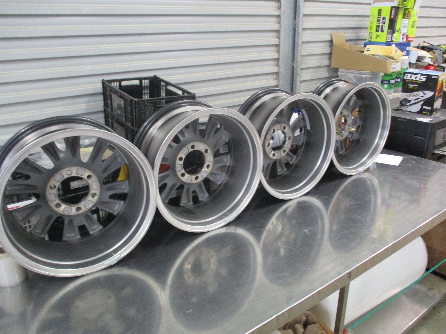 Toyota Fortuner/Hilux Genuine Set Of 4 Alloy Wheels No C/Caps Used Part VGC