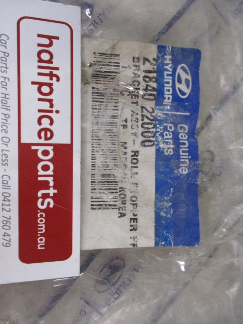 Hyundai Accent Genuine Front Mount Roll Stop Bracket New Part