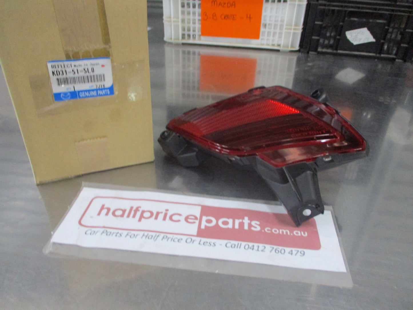 Mazda CX-5 Genuine Right Hand Rear Bumper Trim Reflector New Part