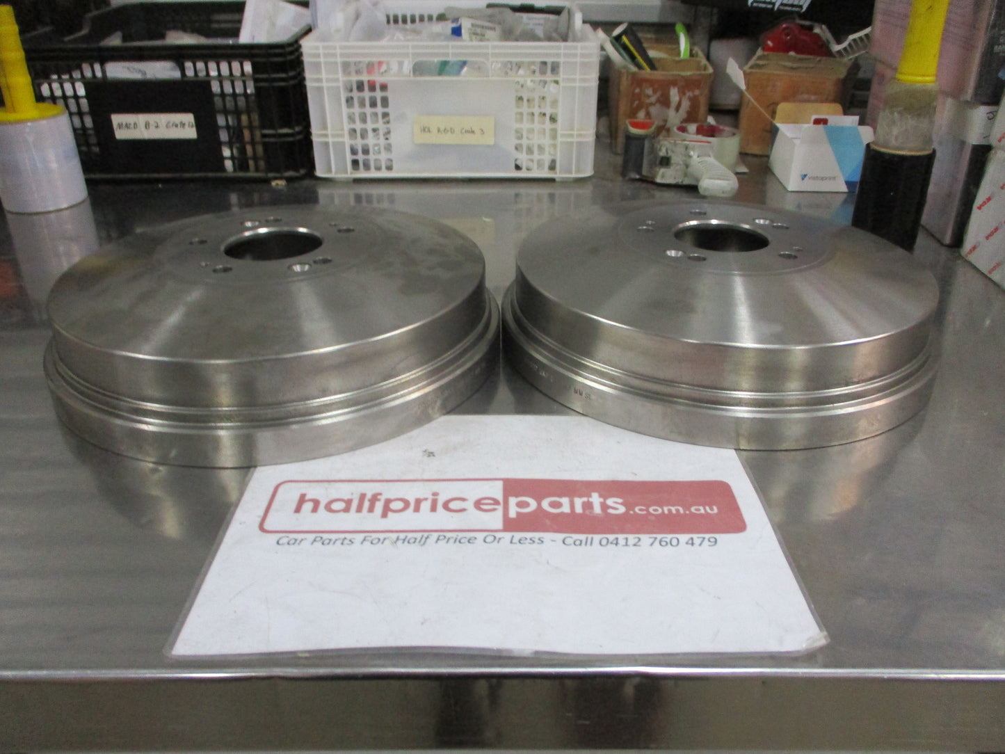RDA Rear Brake Drums (Pair) Suits Kia Carnival KV 2.5Ltr New Part