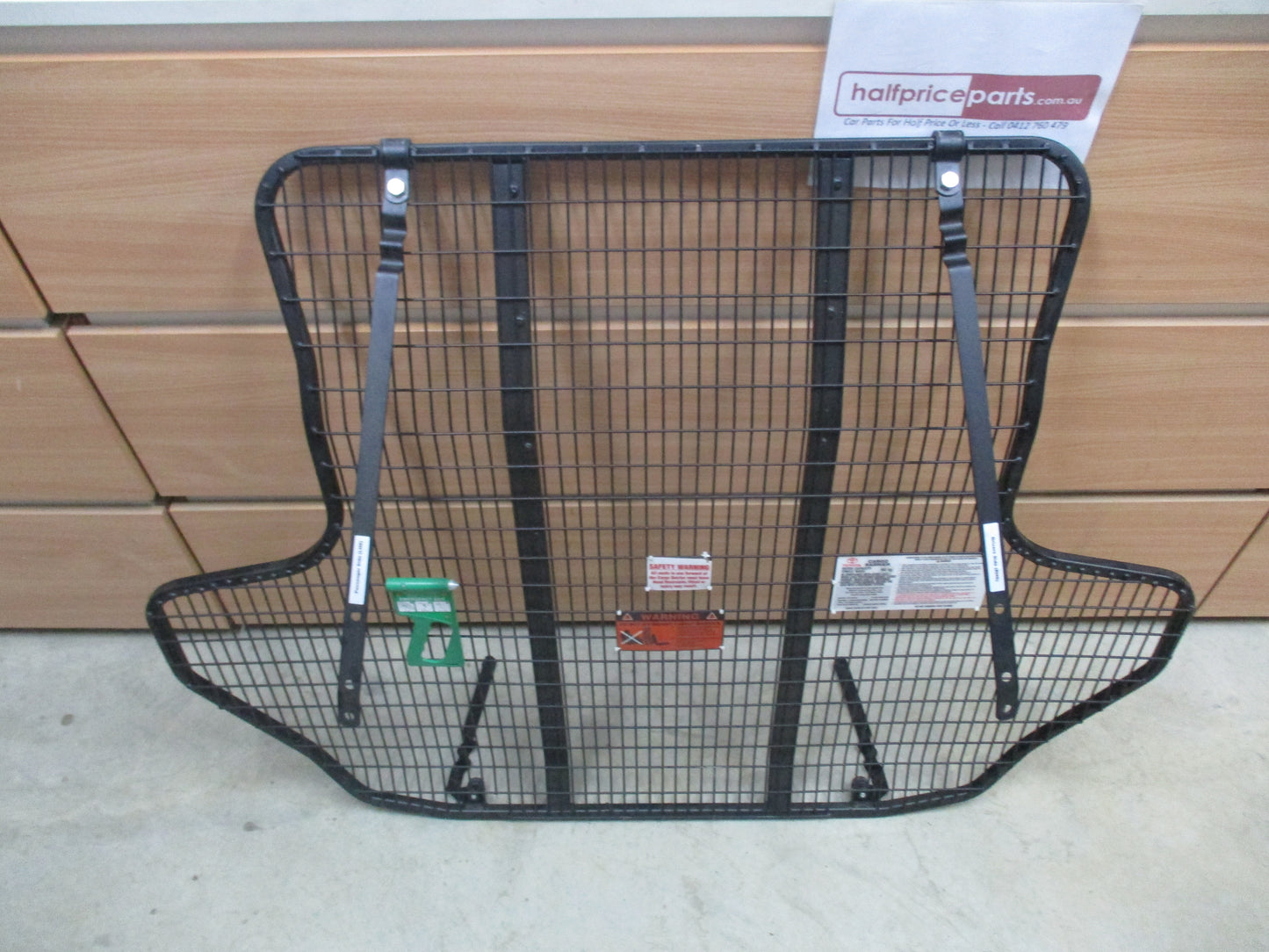 Toyota Land Cruiser 300 Series Genuine Rear Cargo Barrier New Part