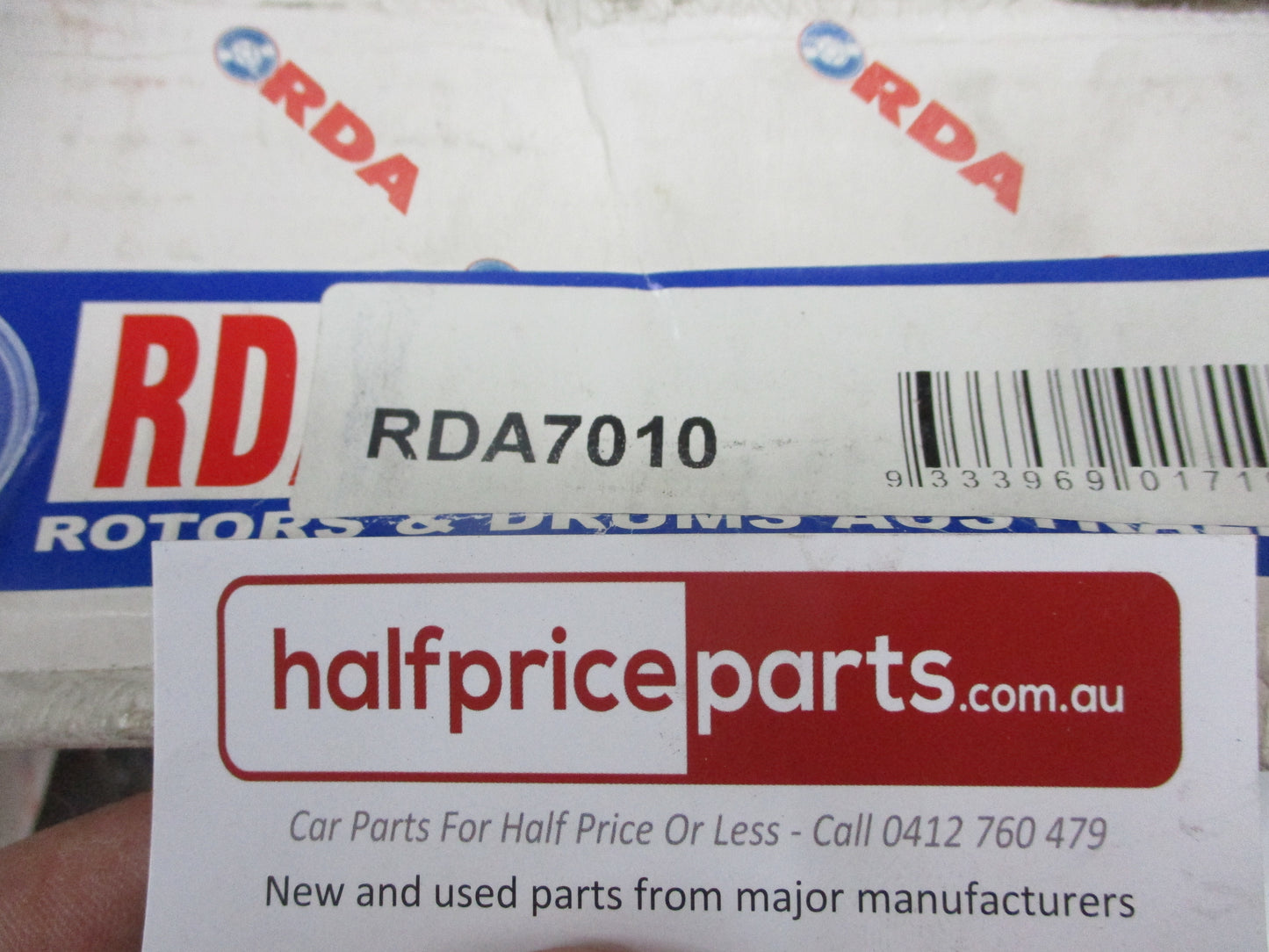 RDA Front Disc Brake Rotors Standard (Pair) Suits Rover 800 New Part